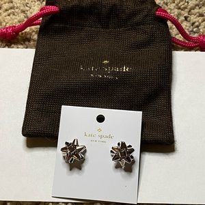 Kate spade bow earrings